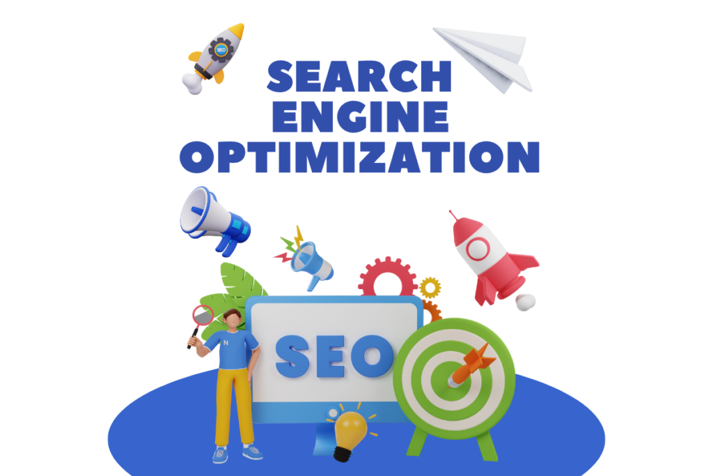 Image showing search engine optimization service