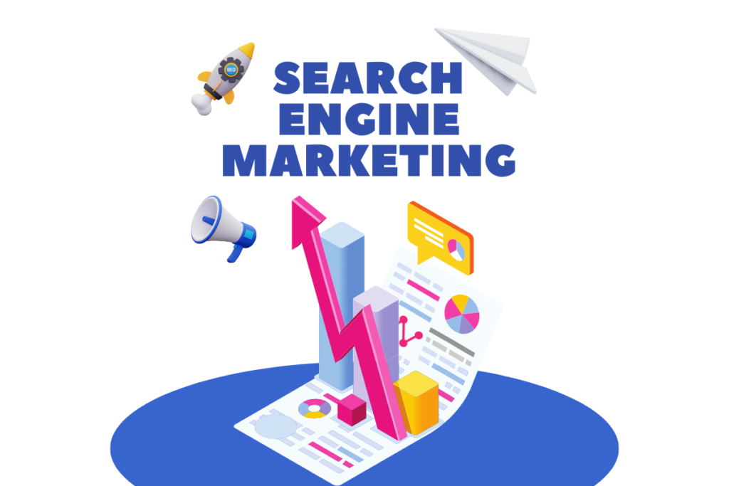 Image showing search engine marketing service