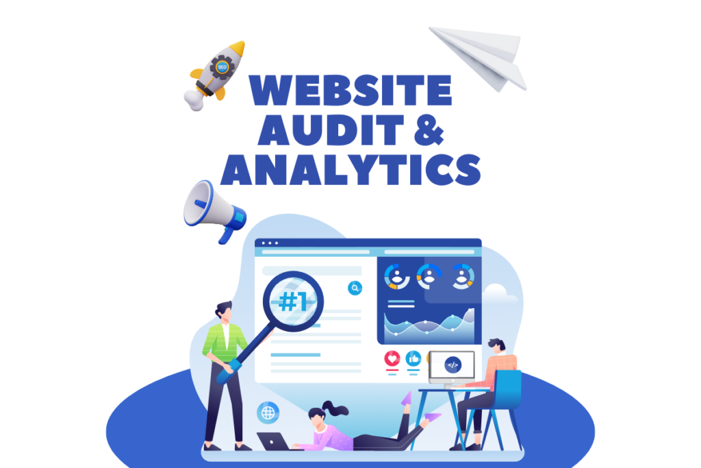 Image showing website Audit & analytics service